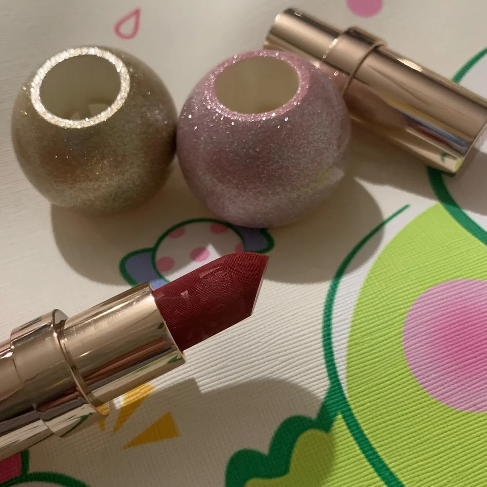 2 Red Lipsticks in Adorable Packaging